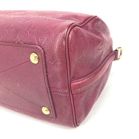 LOUIS VUITTON M40755 MonogramEmpreinte Speedy-Bandouliere30 Shoulder Bag - Picture 7 of 16